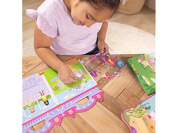 Melissa & Doug Puffy Sticker Activity Book Set