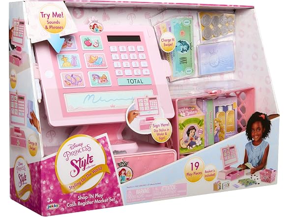 Disney Princess Style Collection Cash Register Set