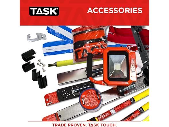 TASK QSR 3in x 7ft Zipper Rod12-Pack