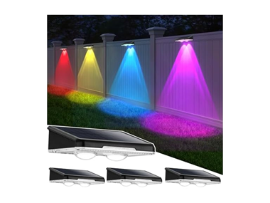 $12.99, Was $99.99, 87% Off! Brightever Solar Fence Lights Outdoor, Waterproof dealfomo