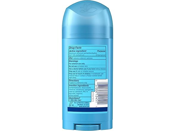 Secret Antiperspirant and Deodorant for Women, 2