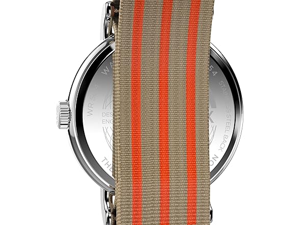 Timex Mens Weekender 40mm Tan White