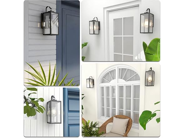 Pia Ricco Outdoor Wall Lights, Matte