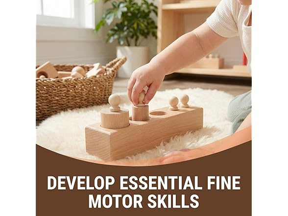 1.75"x6.25" Wood Cylinders 4pc