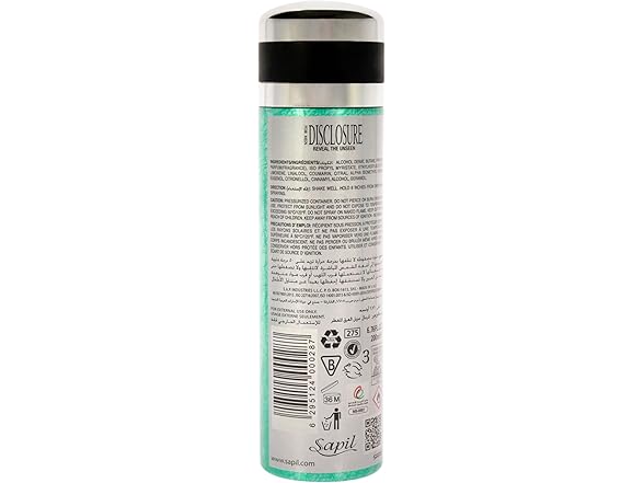 Disclosure Men's Deodorant 6.76oz