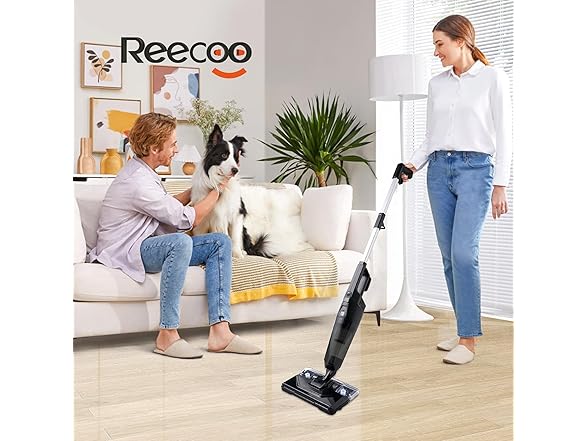 REECOO Lightweight Vacuum and Mop Combo