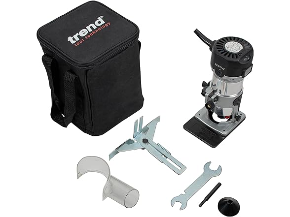 Trend T1 Trim Router with Extended Trim