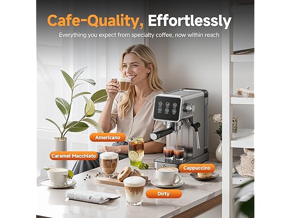 COFIBREWS Espresso Coffee Machine