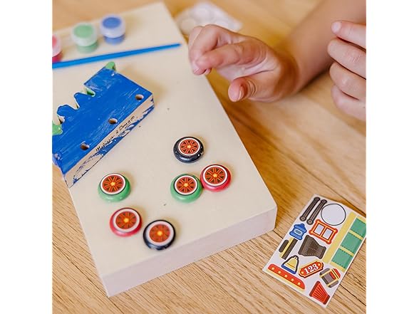 Melissa & Doug Train Wooden Craft Kit