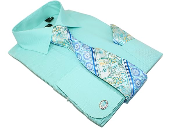 C. Allen Men's Solid Micro Pattern Regul