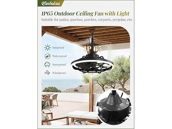 Fanbulous Outdoor Ceiling Fan