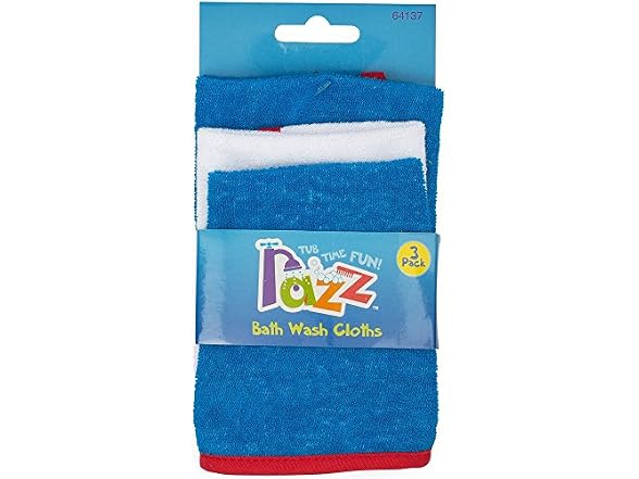razz Bath Wash Cloths