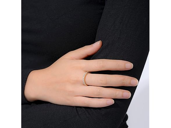 Amazon Essentials Women 23K Gold Plated Ring