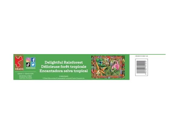 Delightful Rainforest 2000Pc Puzzle