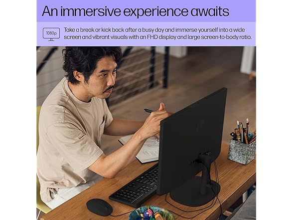 HP 22-dg0340 All-in-One Desktop PC