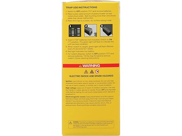Victor M241B Indoor Electronic Rat Trap