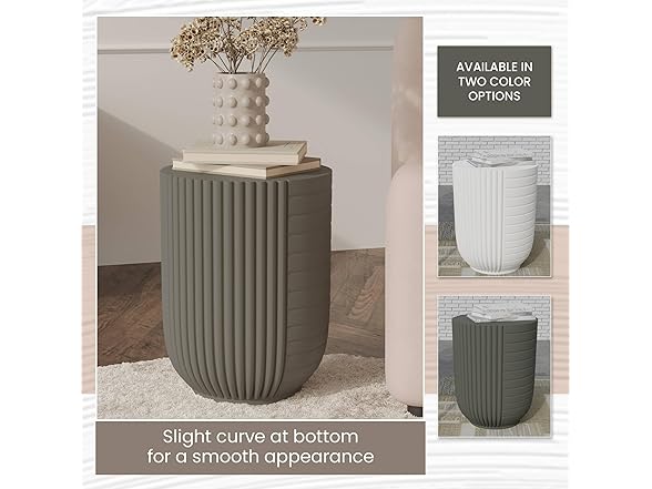 LeisureMod Modern Trove Side Table