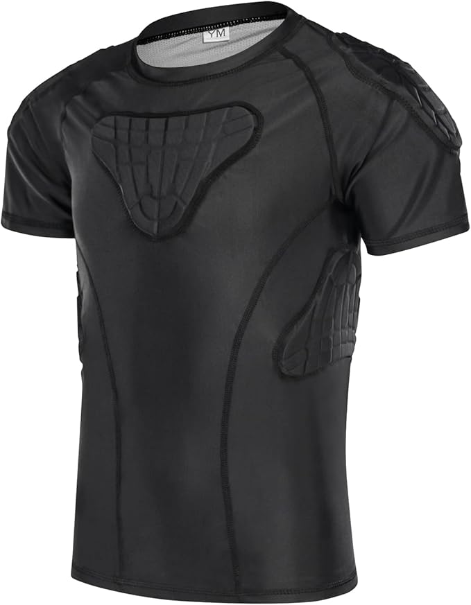 TIAXU TIAXU Large Youth Kids Padded Football Rib Protector - Gallery 4