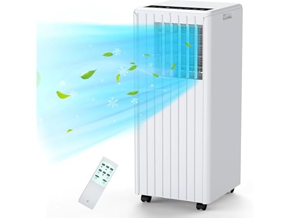 dainslef 350sqft 8k BTU Portable AC