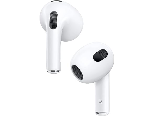 Apple AirPods with Lightning Charging Case (3rd Generation) White (Renewed Premium)