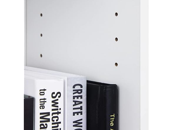 Furinno JAYA 3-Tier Bookshelf, White