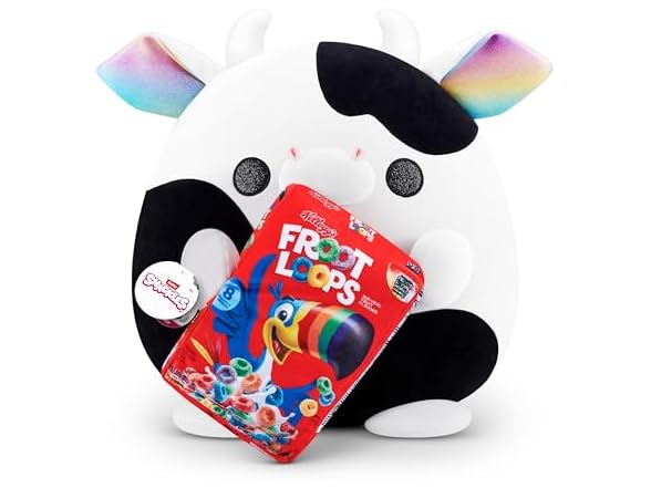 Snackles 14" Froot Loops Cow