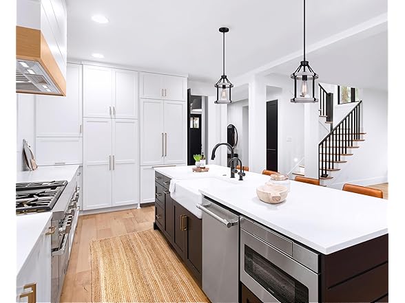 1 Light Pendant Black Brushed Grey