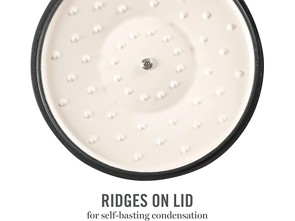 MARTHA STEWART 7QT Cast Iron Dutch Oven