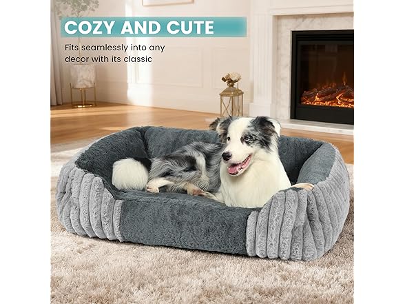 Fnsyay W1428 dog bed 7 Med