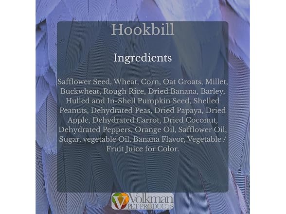 Volkman Avian Science Hookbill Bird Food 4lb