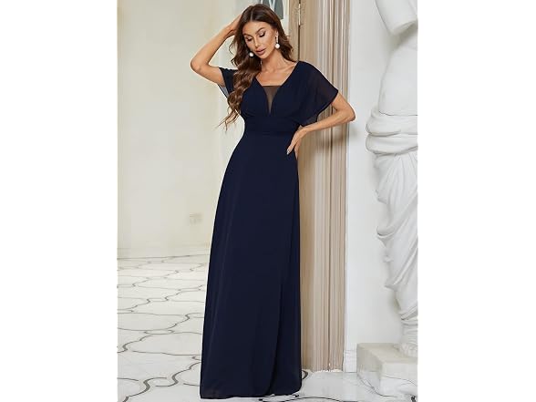 Ever-Pretty Women (14) Elegant V-Neck Short Us14