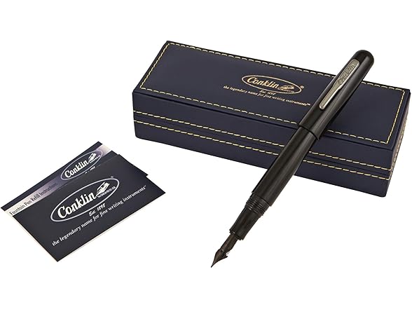 Conklin All American Fountain Pen in Black