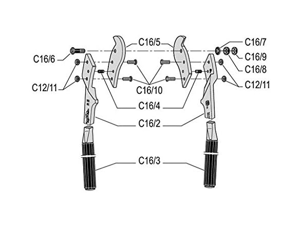 FELCO Two-Hand Cable Shears