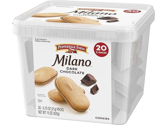 Pepperidge Farm Milano Dark, 20pk