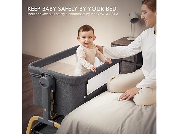 ANGELBLISS 3 in 1 baby bassinet