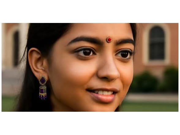 Light Weight Wedding Earrings