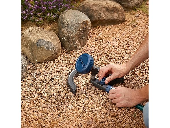 Gilmour Gilmour Adjustable Spot Sprinkler with Hook Base,