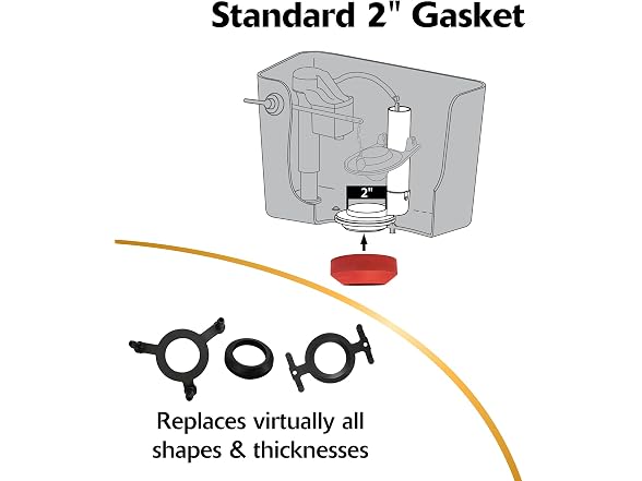 Korky Standard 2-Inch Platinum Complete Toilet Rep
