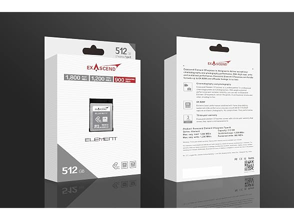 Exascend 256GB / 512GB / 1TB Element