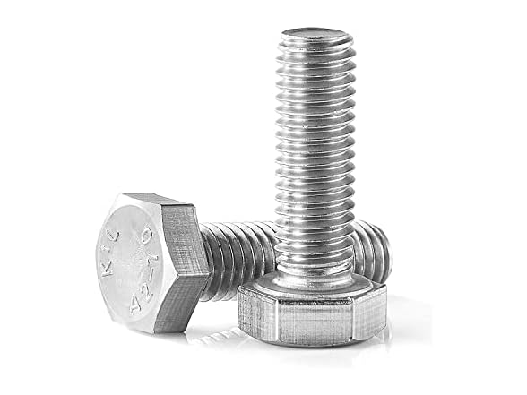 M8-1.25 x 50mm Heavy Duty Hexagon Bolts Hex Head Screws