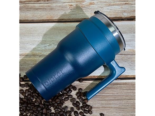 BJPKPK 40 oz Tumbler w/Handle, Indigo