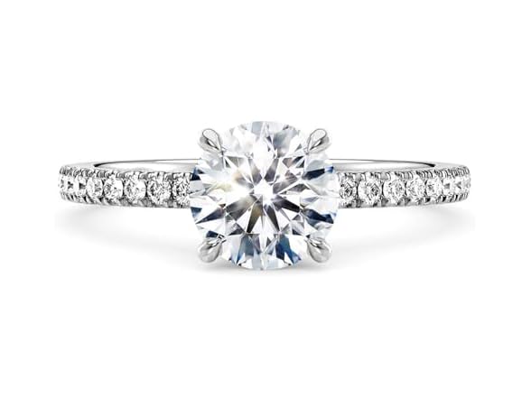 Blueeve Moissanite Engagement Ring Size 7