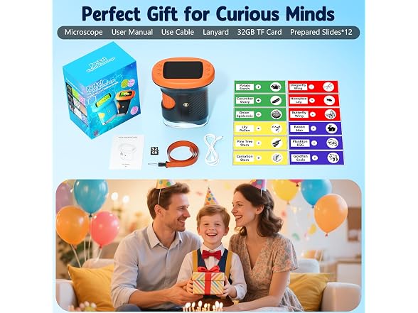 Odatay Handheld Kids Microscope