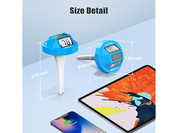 BaldrTherm Pool Thermometer Digital Floating