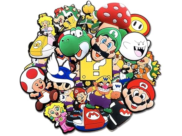 pocpockets Game Shoe Charms for Crocs