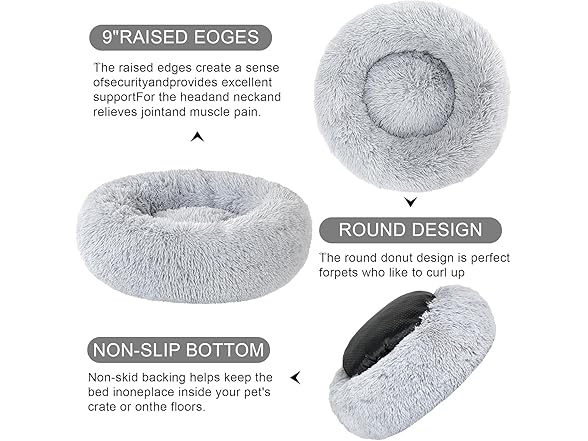 PEPPY BUDDIES  Donut Bed