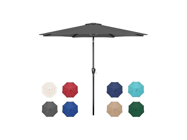 Simple Deluxe 9' Patio Umbrella Outdoor
