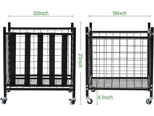True & Tidy SC-21 Metal Storage Cart