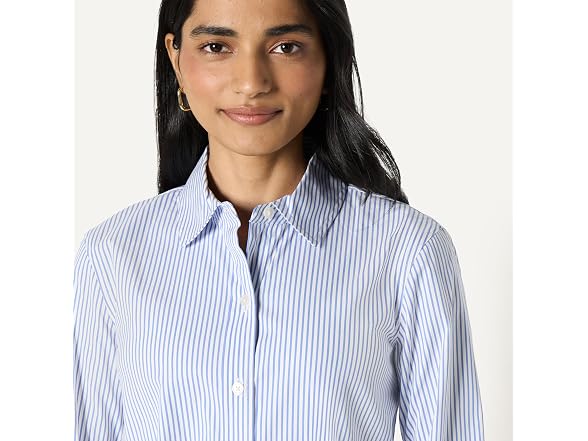 Amazon Essentials Women Slim-fit Stretch Shirt