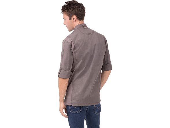 Chef Works Men's Hartford Chef Coat (L)